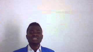 Demilade singing 'destiny' by Tina campbell