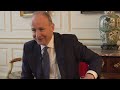 Taoiseach Micheál Martin discusses a united Ireland, tariffs & shared island future with Sam McBride