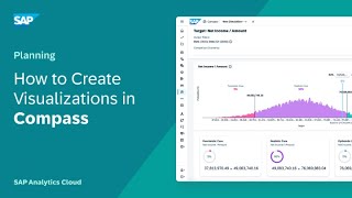 How to Create Visualizations Using Compass: SAP Analytics Cloud
