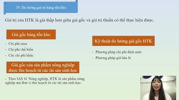 Chuẩn mực kế toán Quốc Tế số 02: HÀNG TỒN KHO