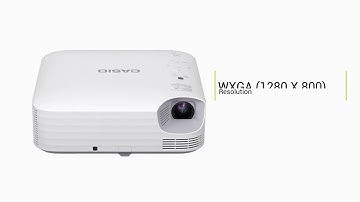 Casio XJ-S400W Superior Series Laser LED Projector at OfficeWonderland
