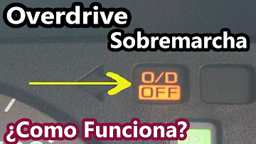 ¿Cuál es la función de over drive?