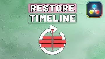 HERSTEL tijdlijnback-ups in Davinci Resolve