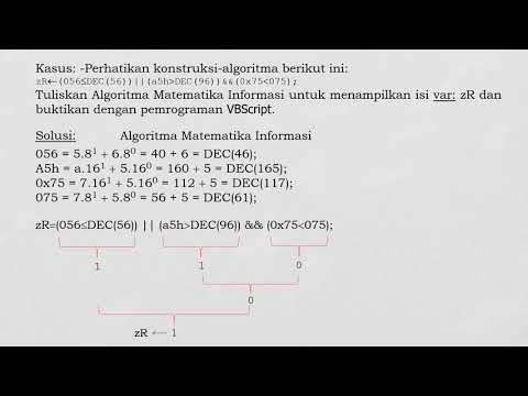 operator perbandingan vbscript sns