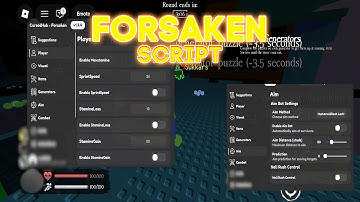 *NEW* FORSAKEN SCRIPT - (AUTO GENERATORS, INFINITE STAMINA, AIMBOT, INVISIBILITY, FLY)
