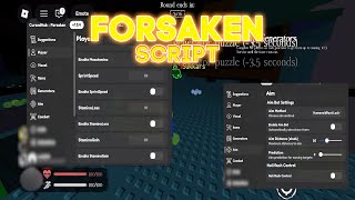 New Forsaken Script - Auto Generators, Infinite Stamina, Aimbot, Invisibility, Fly