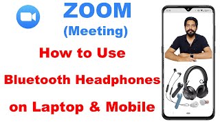 How to Connect Bluetooth Headphone & Speaker in Zoom Meeting on Laptop & Mobile screenshot 1