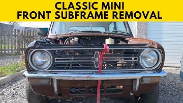 How To: Classic Mini - Front Subframe Removal