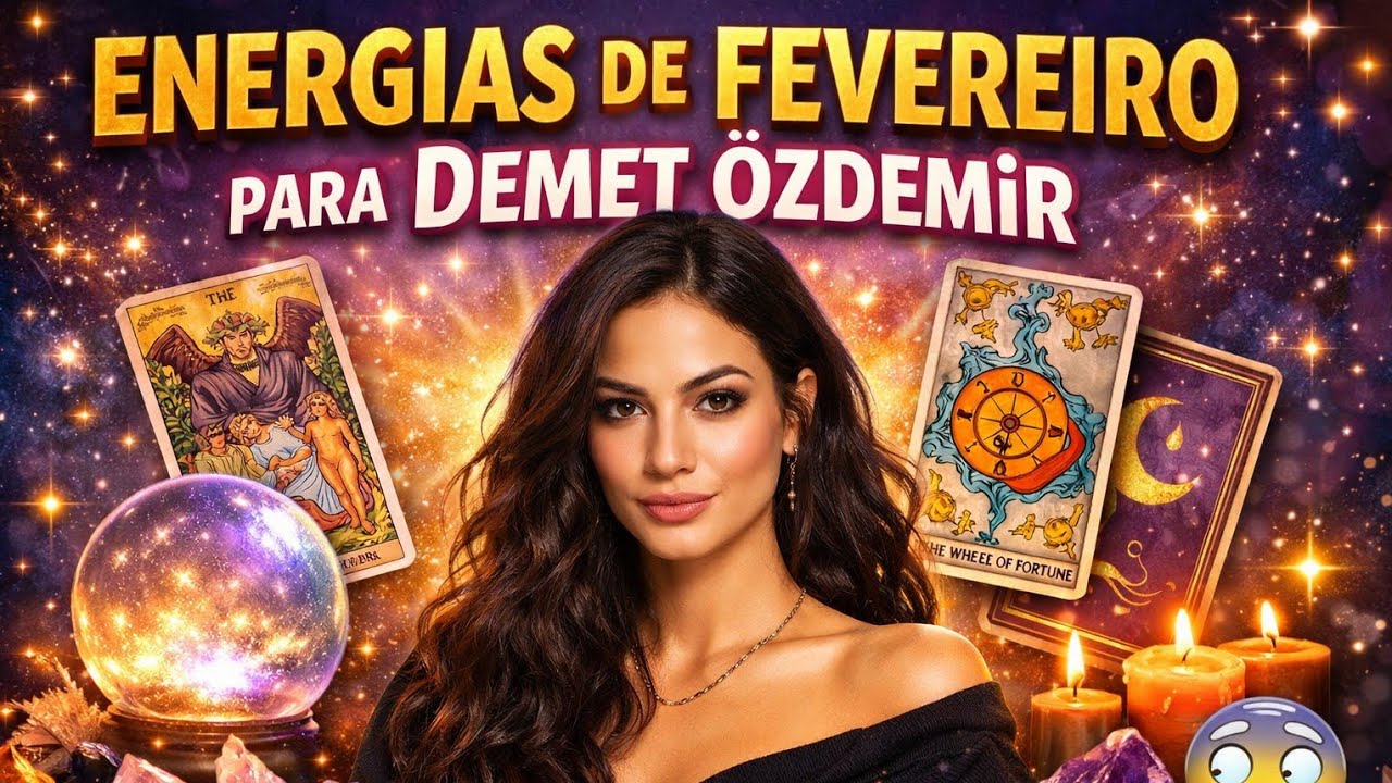 💫 O Que Fevereiro Reserva para Demet Özdemir? Tarot Revelador 🔮