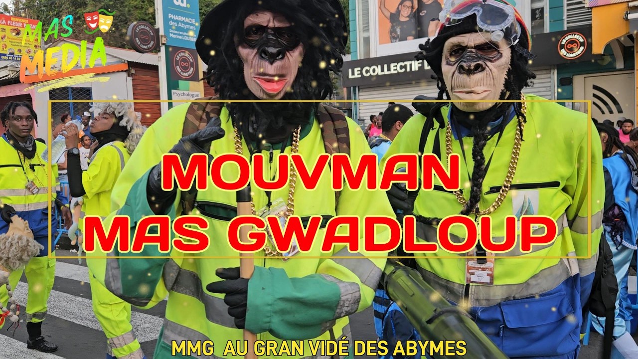MOUVMAN MAS GWADLOUP - DOUBOUT POU ON GRAN VIDÉ - CARNAVAL DE GUADELOUPE