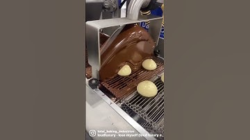 Chocolate enrober by Chocolate World