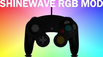 GameCube Controller Mod Showcase - SHINEWAVE RGB