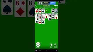Level 75, Easter, Queen is high - Finish in less than 01:30, Tripledot Solitaire