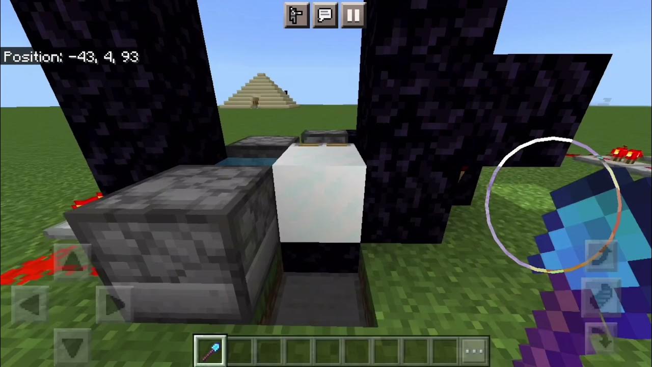 How to get portal blocks Minecraft Bedrock YouTube