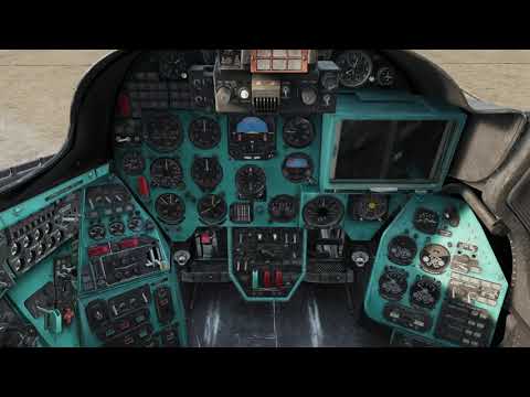 Запуск вертолёта Ми-24П в DCS World