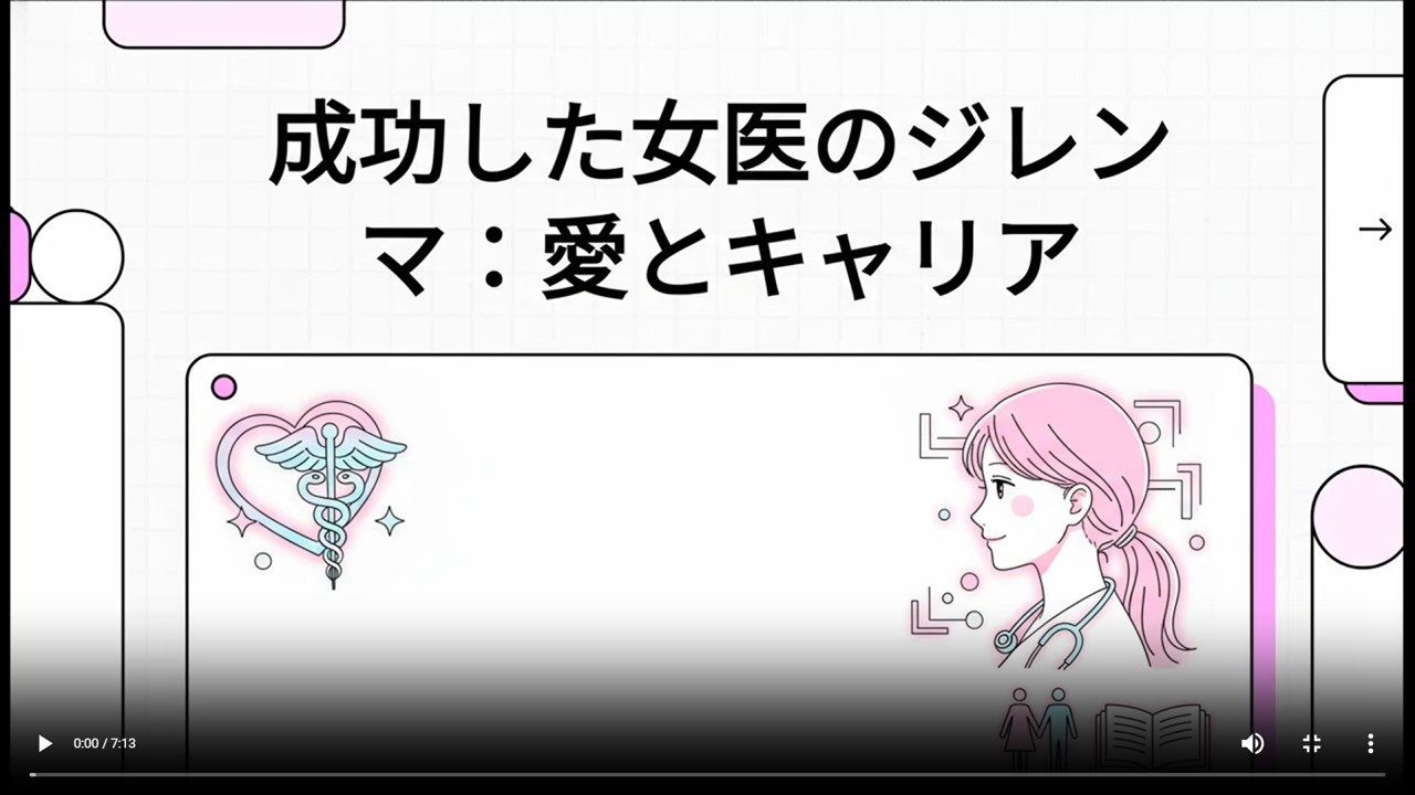 【女医の婚活】「モテない」は嘘？忙しい医療従事者が理想のパートナーと出会い、結婚を叶えるための3つの秘訣