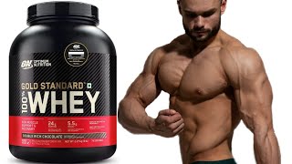 Optimum Nutrition (ON) Gold Standard 100% Whey Protein Powder | Weight gain protein supplement