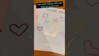 Making teacher appreciation cards on my Cricut! #craftwithme #diycrafts #southbaycreativecorner