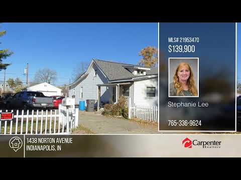 1438 Norton Avenue, Indianapolis, IN home video tour