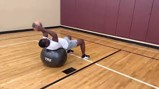 Supine Overhead Medicine Ball Throw