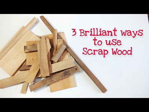 3 Brilliant Crafts from Wood Scrap | Scrap Wood Ideas | DIY Wood Crafts | Small Wood Craft