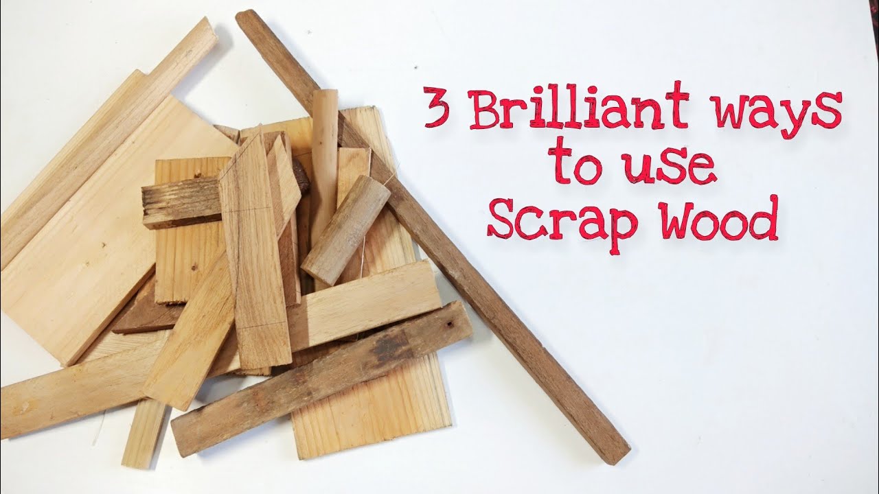 3 Brilliant Crafts from Wood Scrap, Scrap Wood Ideas