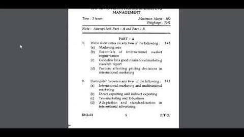 IBO 02 QUESTION PAPER DEC 2018