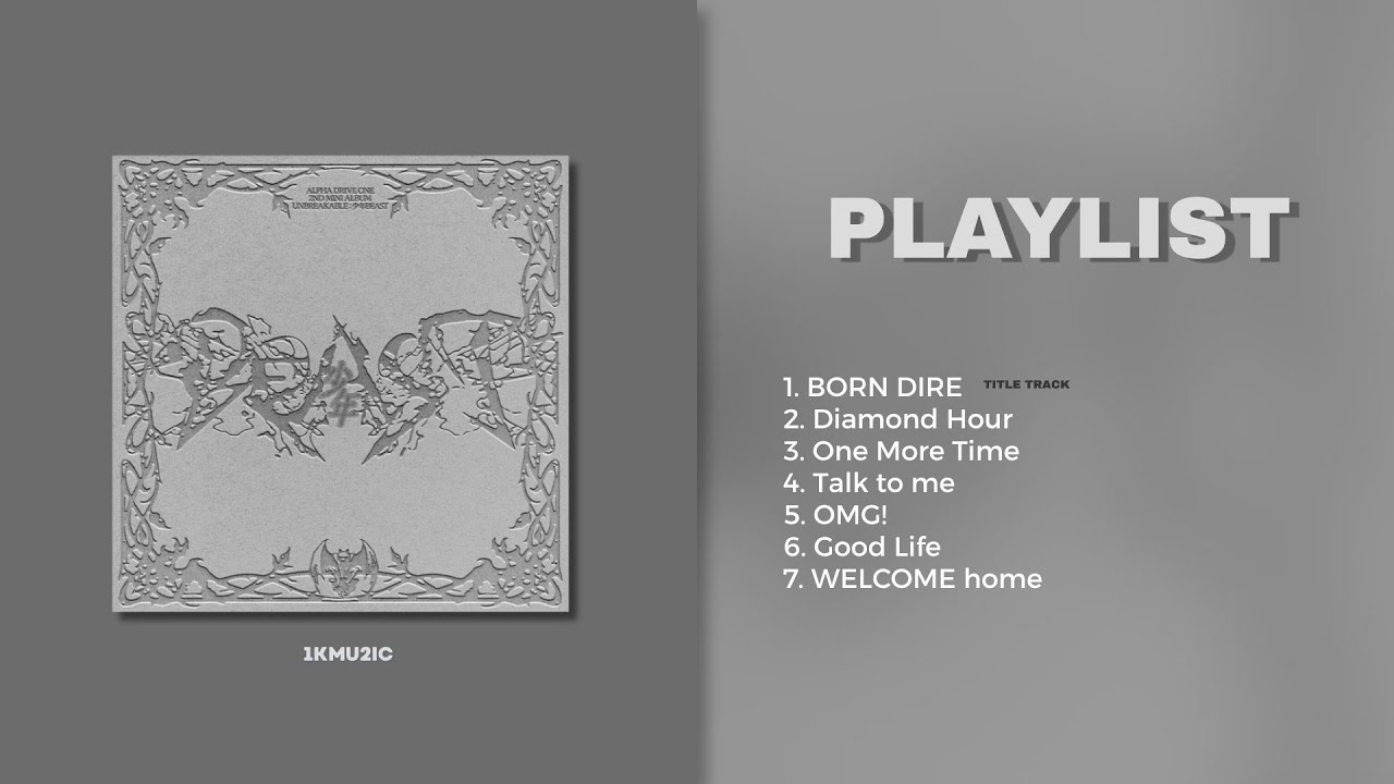 PLAYLIST] ALPHA DRIVE ONE: ALBUM: UNBREAKABLE : 少年BEAST - YouTube