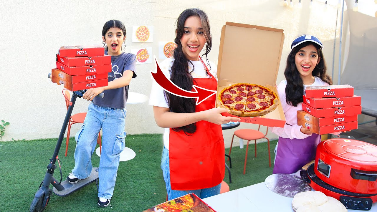 شفا فتحت مطعم بيتزا!!!