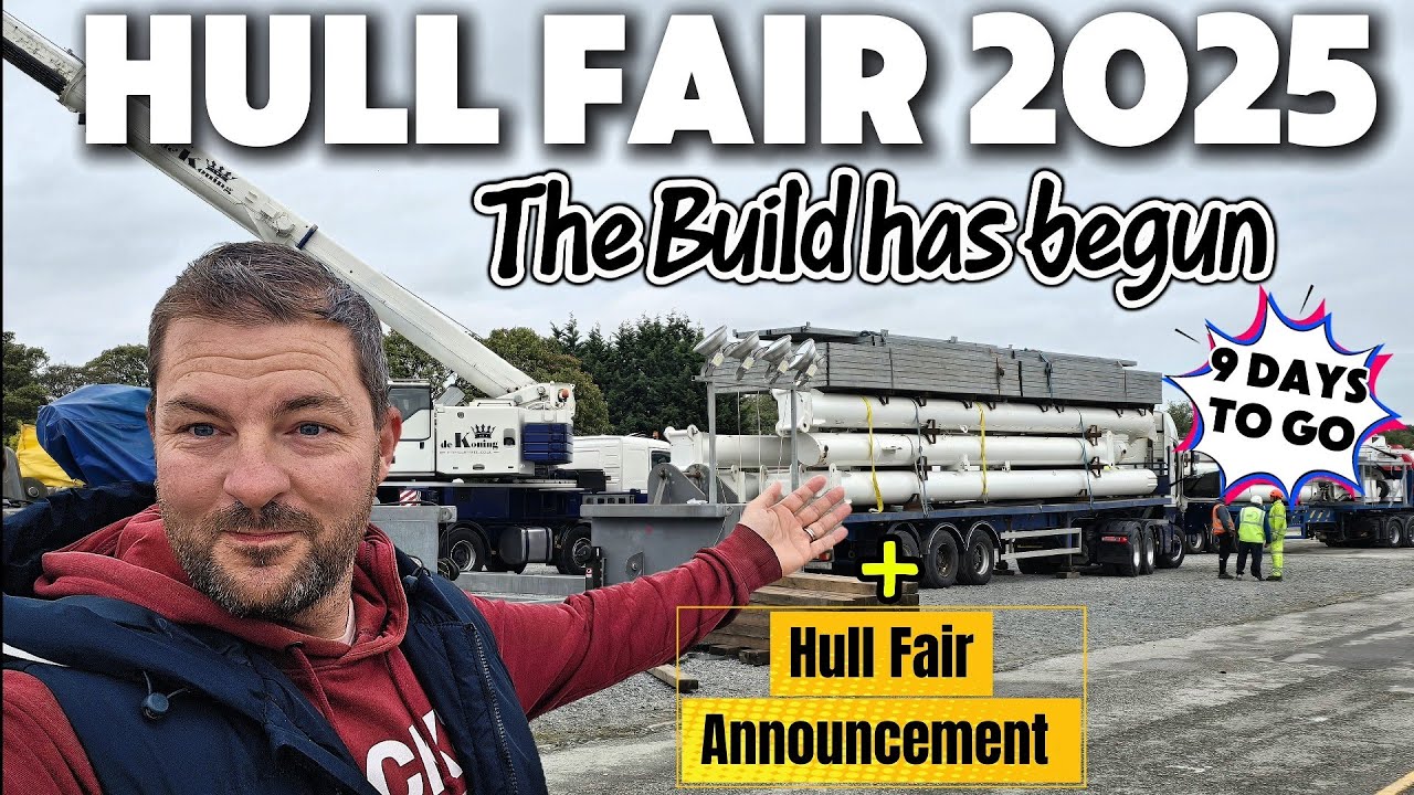 HULL FAIR 2025 — СТРОИТЕЛЬСТВО НАЧАЛОСЬ 😁 — осталось 9 дней!! Плюс ОБЪЯВЛЕНИЕ!