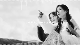 babymonster - love, maybe ( 𝘀𝗹𝗼𝘄𝗲𝗱   𝗿𝗲𝘃𝗲𝗿𝗯 )
