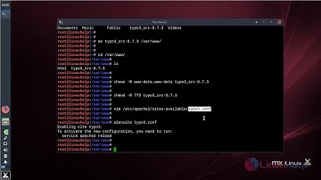 How to install Typo3 8.7.3 on MX Linux 17