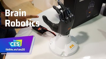 Cánh tay giả điều khiển bằng sóng não của BrainCo