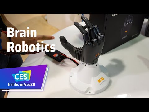 Video Cánh tay giả điều khiển bằng sóng não của BrainCo - youtube