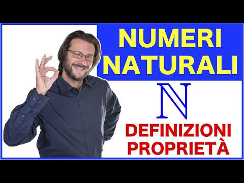 Video: Lo zero è un elemento di un insieme di numeri naturali?