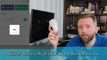 FULL COLOR FOR ANY MOOD - Aisirer Smart RGB LED Light Bulb Review