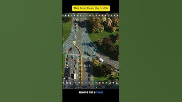 This is the mod for you to fix the traffic playing  #citiesskylines2