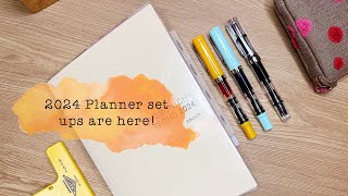 Hobonichi Cousin 2024 Planner Set Up