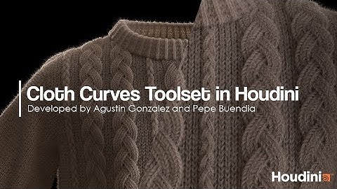 Cloth Curves Toolset in Houdini | Breakdown