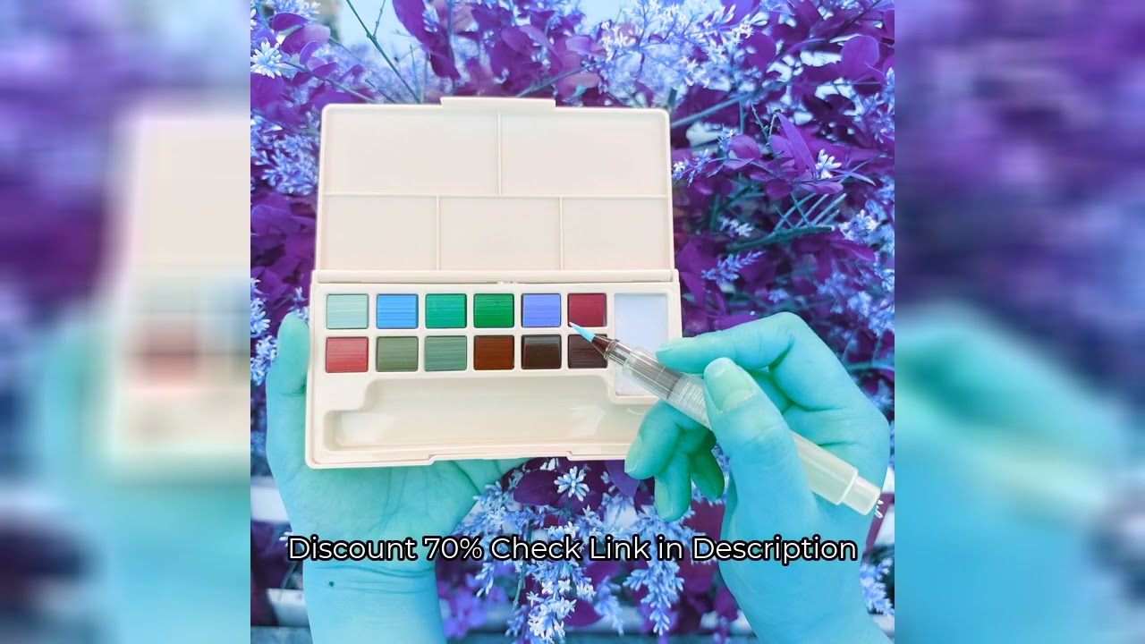 Ceramic painting pigment solid watercolor box Underglaze Solid Watercolour Set for Pottery Painting