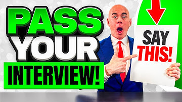 HOW TO PASS ANY JOB INTERVIEW IN 2025! (INTERVIEW TIPS) QUESTIONS & ANSWERS! 100% PASS!