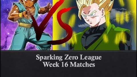 (CPU Vs CPU) Sparking Zero League Week 16