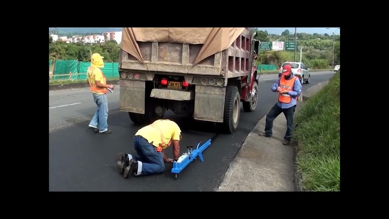 Vidéo didactique N°04 Poutre de Benkelman YouTube