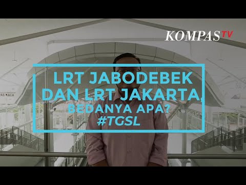 LRT Jakarta dan LRT Jabodebek, Bedanya Apa Sih?