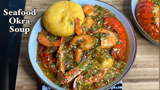 Seafood Okra Soup || Seafood Okra Stew || TERRI-ANN’S KITCHEN