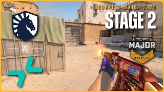 Pvision Vs Team Liquid - Highlights - Starladder Budapest Major 2025 - Stage 2 Cs2