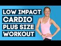 Plus Size, Overweight, Beginners LOW IMPACT Cardio and Strength Workout (100kg Above!)