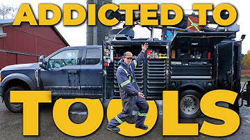 BluTech Mechanic is verslaafd aan gereedschap! Er is veel geld geïnvesteerd in gereedschap.