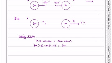 IAL, Edexcel, Jan 2023, M1, Q2, Collisions, Momentum and Impulse, CLM, Mechanics, Peters, WME01/01