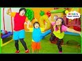 Body parts exercise songs for children  you can do it too  ryans family review